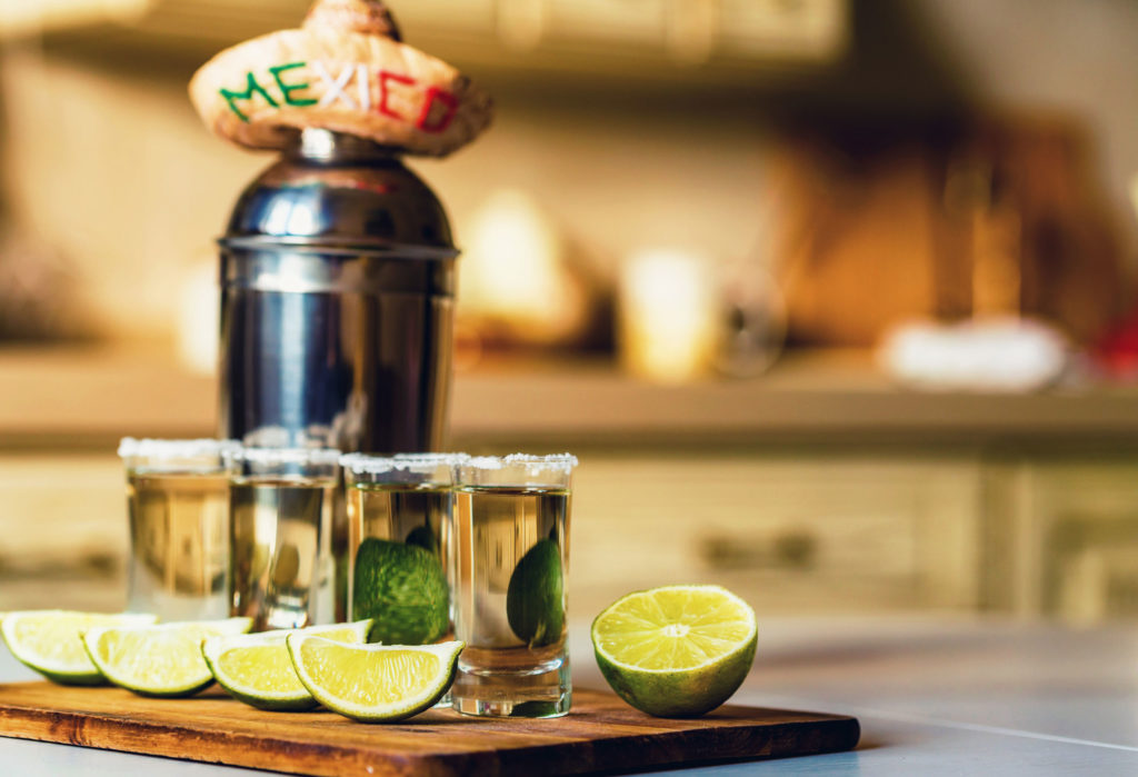 tequila-with-lime-and-salt-selective-focus-