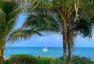 on the beach with a spa & fitness center