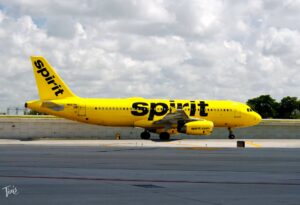Spirit Airlines flying to Cancun Mexico